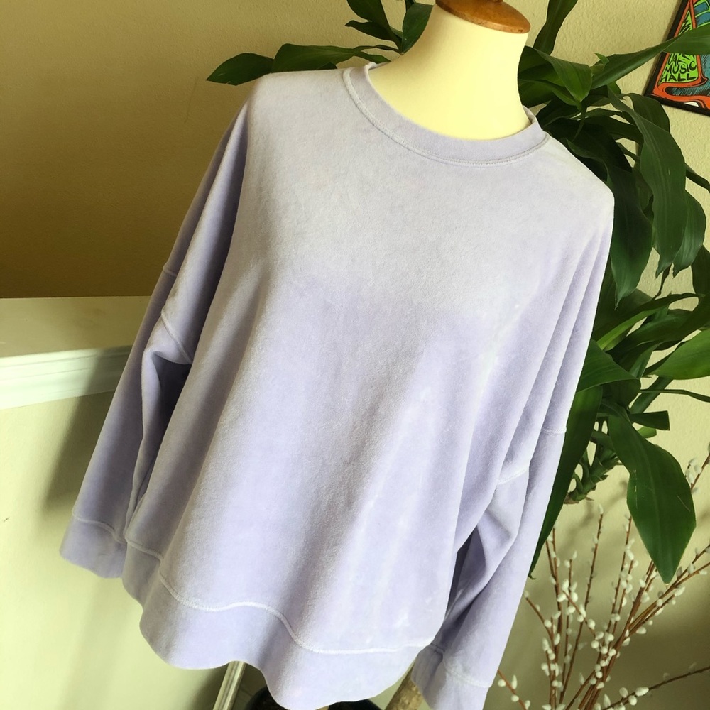Aerie Size L slight cropped sweater
